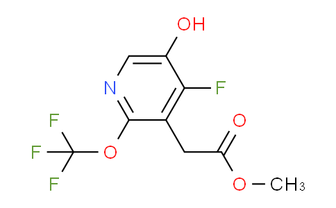 AM172527 | 1804813-93-1 | Methyl 4-fluoro-5-hydroxy-2-(trifluoromethoxy)pyridine-3-acetate