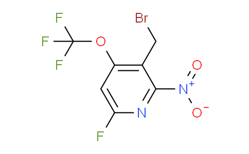 3-(Bromomethyl)-6-fluoro-2-nitro-4-(trifluoromethoxy)pyridine