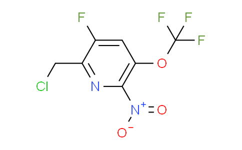 2-(Chloromethyl)-3-fluoro-6-nitro-5-(trifluoromethoxy)pyridine