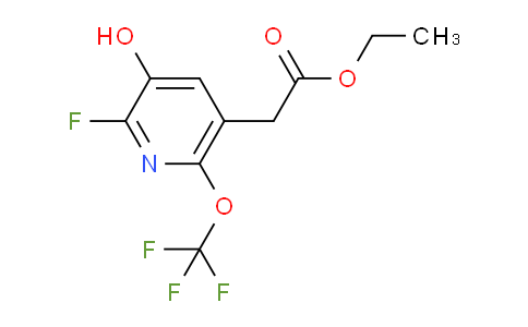 Ethyl 2-fluoro-3-hydroxy-6-(trifluoromethoxy)pyridine-5-acetate