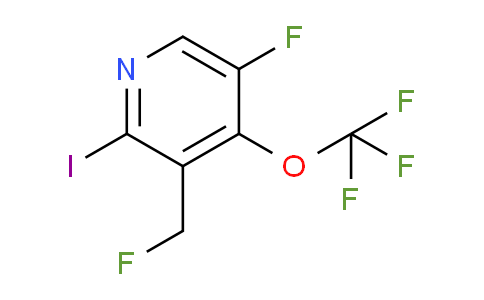 5-Fluoro-3-(fluoromethyl)-2-iodo-4-(trifluoromethoxy)pyridine