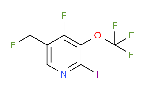 4-Fluoro-5-(fluoromethyl)-2-iodo-3-(trifluoromethoxy)pyridine