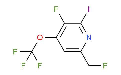 AM172568 | 1803663-41-3 | 3-Fluoro-6-(fluoromethyl)-2-iodo-4-(trifluoromethoxy)pyridine