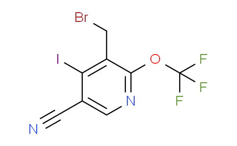 AM172569 | 1804822-53-4 | 3-(Bromomethyl)-5-cyano-4-iodo-2-(trifluoromethoxy)pyridine