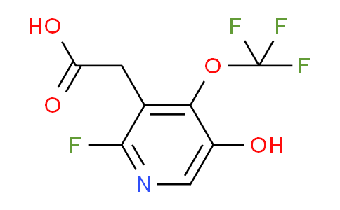 AM172578 | 1804322-35-7 | 2-Fluoro-5-hydroxy-4-(trifluoromethoxy)pyridine-3-acetic acid