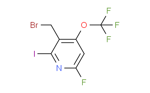 AM172591 | 1804321-53-6 | 3-(Bromomethyl)-6-fluoro-2-iodo-4-(trifluoromethoxy)pyridine