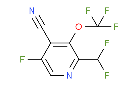 AM172619 | 1803959-74-1 | 4-Cyano-2-(difluoromethyl)-5-fluoro-3-(trifluoromethoxy)pyridine