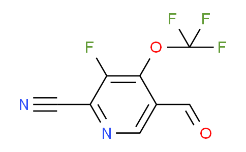 AM172623 | 1804714-98-4 | 2-Cyano-3-fluoro-4-(trifluoromethoxy)pyridine-5-carboxaldehyde