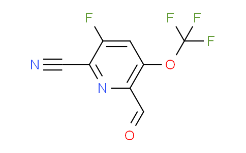 AM172625 | 1805929-65-0 | 2-Cyano-3-fluoro-5-(trifluoromethoxy)pyridine-6-carboxaldehyde