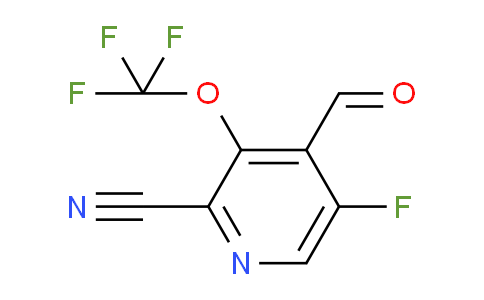 AM172629 | 1804715-11-4 | 2-Cyano-5-fluoro-3-(trifluoromethoxy)pyridine-4-carboxaldehyde