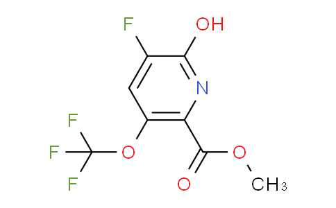 Methyl 3-fluoro-2-hydroxy-5-(trifluoromethoxy)pyridine-6-carboxylate