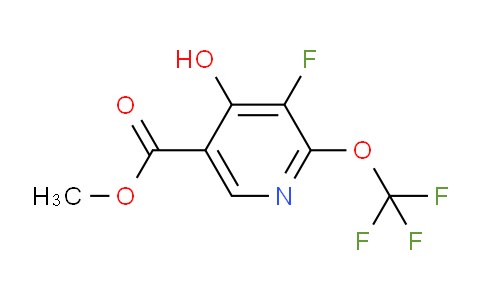 Methyl 3-fluoro-4-hydroxy-2-(trifluoromethoxy)pyridine-5-carboxylate