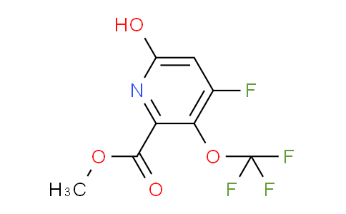 AM172646 | 1805930-16-8 | Methyl 4-fluoro-6-hydroxy-3-(trifluoromethoxy)pyridine-2-carboxylate