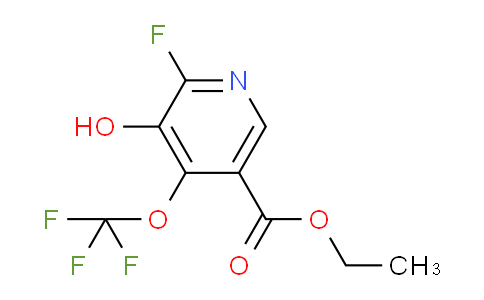 AM172653 | 1804308-32-4 | Ethyl 2-fluoro-3-hydroxy-4-(trifluoromethoxy)pyridine-5-carboxylate