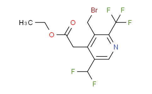 AM17266 | 1361801-26-4 | Ethyl 3-(bromomethyl)-5-(difluoromethyl)-2-(trifluoromethyl)pyridine-4-acetate