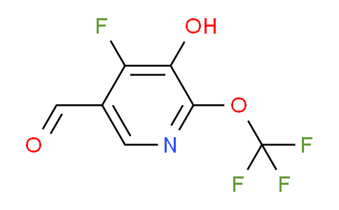 AM172666 | 1804813-28-2 | 4-Fluoro-3-hydroxy-2-(trifluoromethoxy)pyridine-5-carboxaldehyde