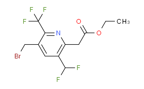 AM17267 | 1361735-12-7 | Ethyl 3-(bromomethyl)-5-(difluoromethyl)-2-(trifluoromethyl)pyridine-6-acetate