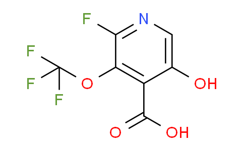 AM172680 | 1803952-14-8 | 2-Fluoro-5-hydroxy-3-(trifluoromethoxy)pyridine-4-carboxylic acid