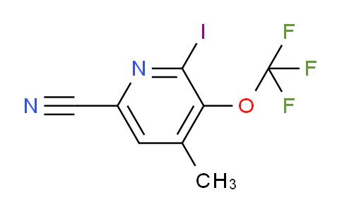 AM172686 | 1804820-99-2 | 6-Cyano-2-iodo-4-methyl-3-(trifluoromethoxy)pyridine