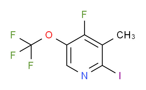 AM172703 | 1804319-84-3 | 4-Fluoro-2-iodo-3-methyl-5-(trifluoromethoxy)pyridine