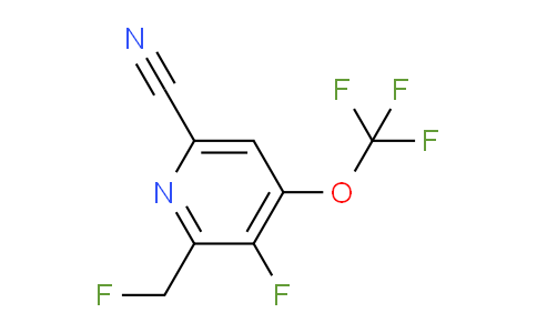 AM172712 | 1806245-74-8 | 6-Cyano-3-fluoro-2-(fluoromethyl)-4-(trifluoromethoxy)pyridine