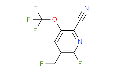 AM172719 | 1805944-25-5 | 2-Cyano-6-fluoro-5-(fluoromethyl)-3-(trifluoromethoxy)pyridine
