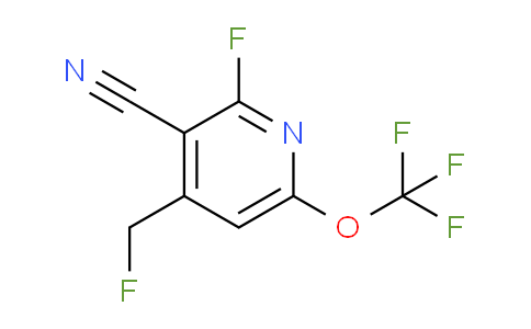 3-Cyano-2-fluoro-4-(fluoromethyl)-6-(trifluoromethoxy)pyridine