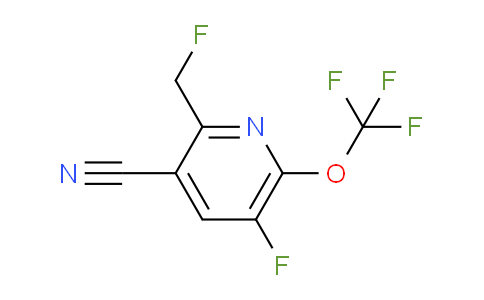 AM172727 | 1803958-66-8 | 3-Cyano-5-fluoro-2-(fluoromethyl)-6-(trifluoromethoxy)pyridine