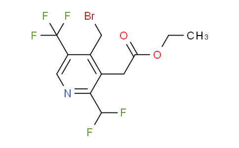 AM17274 | 1361683-53-5 | Ethyl 4-(bromomethyl)-2-(difluoromethyl)-5-(trifluoromethyl)pyridine-3-acetate