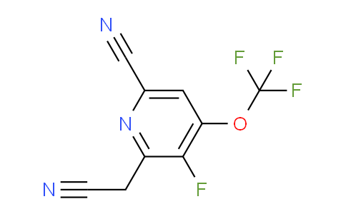 AM172754 | 1804554-60-6 | 6-Cyano-3-fluoro-4-(trifluoromethoxy)pyridine-2-acetonitrile