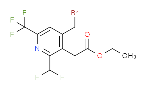 AM17276 | 1361767-16-9 | Ethyl 4-(bromomethyl)-2-(difluoromethyl)-6-(trifluoromethyl)pyridine-3-acetate