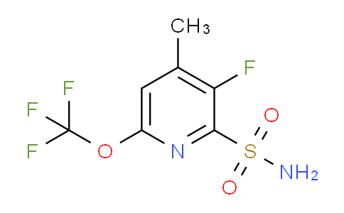 AM172765 | 1804642-99-6 | 3-Fluoro-4-methyl-6-(trifluoromethoxy)pyridine-2-sulfonamide