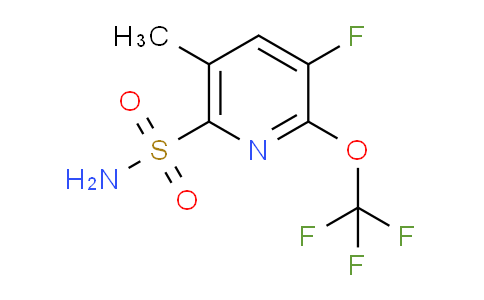 AM172767 | 1804305-57-4 | 3-Fluoro-5-methyl-2-(trifluoromethoxy)pyridine-6-sulfonamide