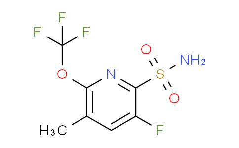 AM172768 | 1804474-83-6 | 3-Fluoro-5-methyl-6-(trifluoromethoxy)pyridine-2-sulfonamide