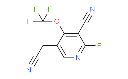 AM172769 | 1806182-12-6 | 3-Cyano-2-fluoro-4-(trifluoromethoxy)pyridine-5-acetonitrile