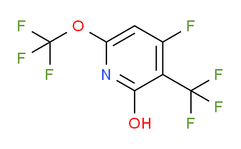 4-Fluoro-2-hydroxy-6-(trifluoromethoxy)-3-(trifluoromethyl)pyridine