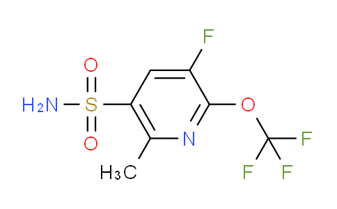 AM172788 | 1804747-25-8 | 3-Fluoro-6-methyl-2-(trifluoromethoxy)pyridine-5-sulfonamide