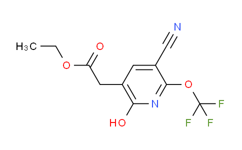 AM172796 | 1806204-42-1 | Ethyl 3-cyano-6-hydroxy-2-(trifluoromethoxy)pyridine-5-acetate