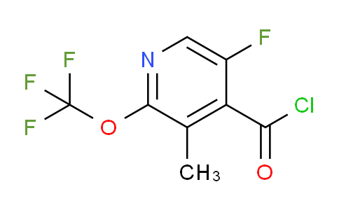 AM172800 | 1804746-26-6 | 5-Fluoro-3-methyl-2-(trifluoromethoxy)pyridine-4-carbonyl chloride