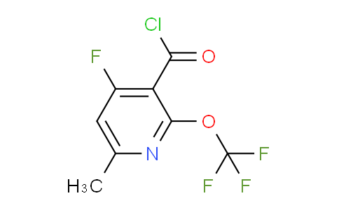 AM172809 | 1804305-53-0 | 4-Fluoro-6-methyl-2-(trifluoromethoxy)pyridine-3-carbonyl chloride