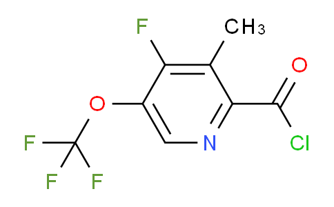 AM172810 | 1803938-49-9 | 4-Fluoro-3-methyl-5-(trifluoromethoxy)pyridine-2-carbonyl chloride