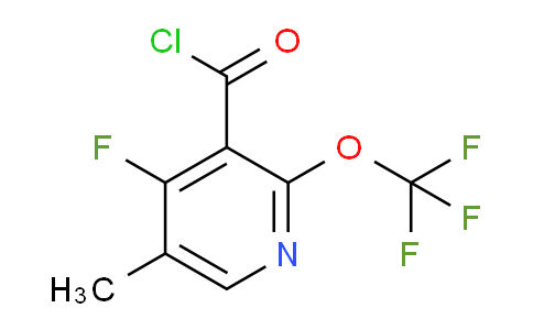 AM172812 | 1804785-24-7 | 4-Fluoro-5-methyl-2-(trifluoromethoxy)pyridine-3-carbonyl chloride