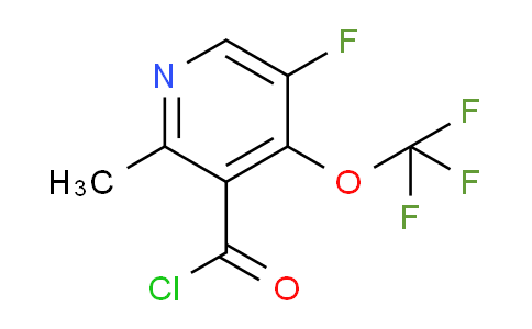 AM172819 | 1804785-63-4 | 5-Fluoro-2-methyl-4-(trifluoromethoxy)pyridine-3-carbonyl chloride