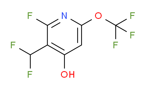 AM172821 | 1804326-63-3 | 2-Fluoro-3-(difluoromethyl)-4-hydroxy-6-(trifluoromethoxy)pyridine