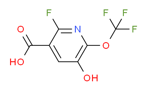 AM172835 | 1806726-38-4 | 2-Fluoro-5-hydroxy-6-(trifluoromethoxy)pyridine-3-carboxylic acid