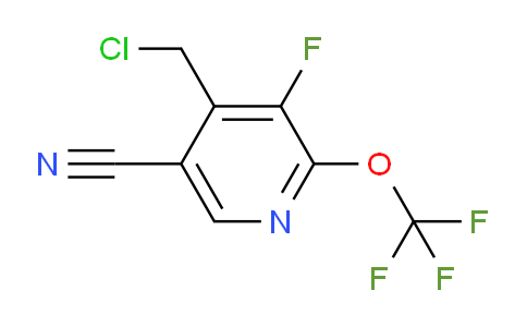 4-(Chloromethyl)-5-cyano-3-fluoro-2-(trifluoromethoxy)pyridine