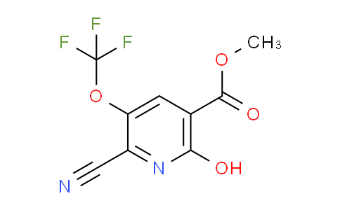 Methyl 2-cyano-6-hydroxy-3-(trifluoromethoxy)pyridine-5-carboxylate