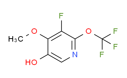 3-Fluoro-5-hydroxy-4-methoxy-2-(trifluoromethoxy)pyridine