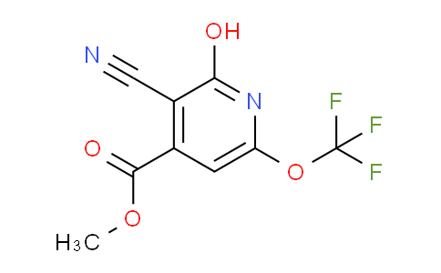 Methyl 3-cyano-2-hydroxy-6-(trifluoromethoxy)pyridine-4-carboxylate