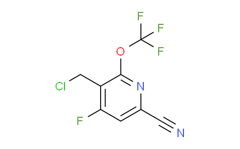 AM172851 | 1804663-11-3 | 3-(Chloromethyl)-6-cyano-4-fluoro-2-(trifluoromethoxy)pyridine